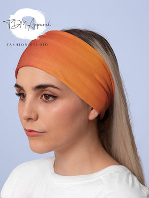 Sunset -  headband/ neck gaiter.